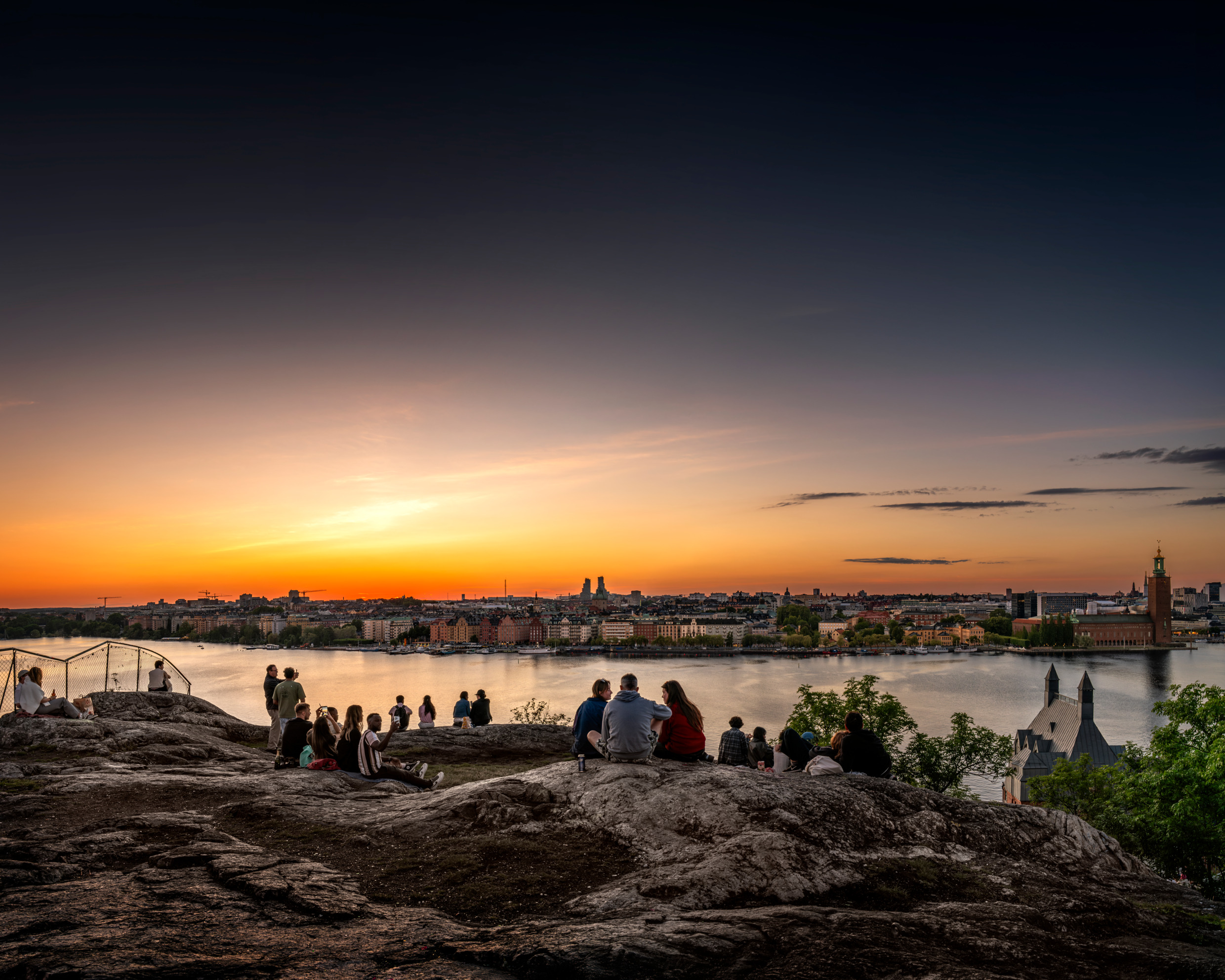 Summer in the city Stockholm - Credits: Jann Lipka/imagebank.sweden.se